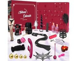 Erotische Adventskalender 2025 – 24 Sensuele Cadeaus voor Koppels & Singles – Seksspeeltjes, Bondage & Massage – Discreet Verpakt