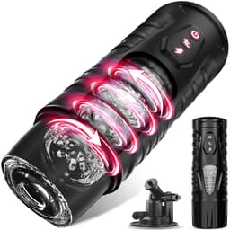 Jespro automatische Blowjob Simulator - 14 standen - Masturbator voor man - Voor mannen elektrisch - Verwarming - Sex toys - Penis vibrator - Vagina - Pocket pussy — thumbnail 1