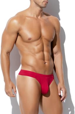 Heren String Tanga Ondergoed Elastisch Sexy Bikini G-String T-Back Slip — thumbnail 4