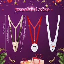 Mankini Ondergoed Set voor Heren - 3 Stuks voor Kerst en Halloween — thumbnail 2