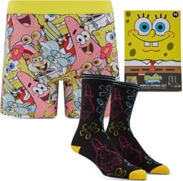 Grappige Boxershorts voor Heren met Cartoonprint Cadeau — thumbnail 1