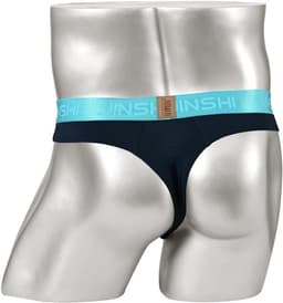 Sexy Tanga Herenslips met Grote Zak - Comfortabele Stretch Hipster String voor Mannen — thumbnail 5