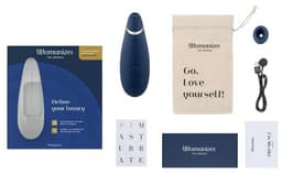 Womanizer Premium 2 - Luchtdrukvibrator - Blauw — thumbnail 16