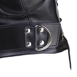 Banoch - Gimp/2 Black - zwart bondage masker van pu leer - bdsm — thumbnail 11