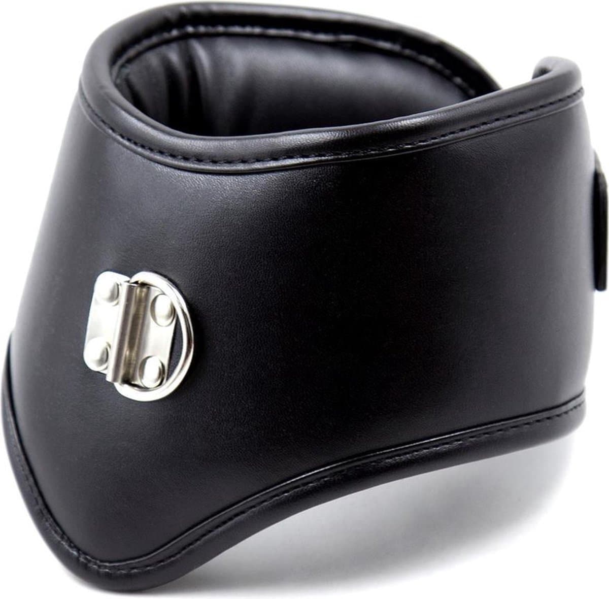 Banoch - Posture collar classic - zwarte posture collar met riem - bdsm — afbeelding 1