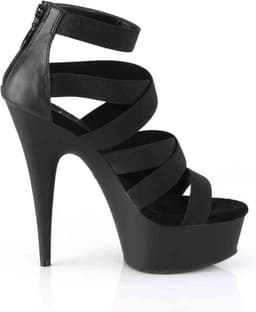 Pleaser - DELIGHT659 Hoge hakken - US 9 - 39 Shoes - Zwart — thumbnail 5