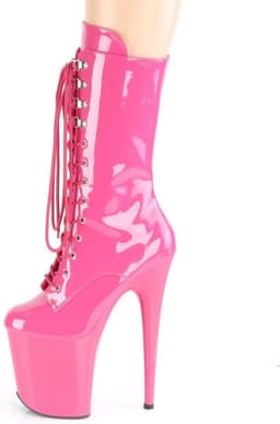 Pleaser - FLAMINGO-1050 Plateau Laarzen - Paaldans schoenen - 37 Shoes - Roze — thumbnail 3