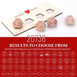 Set van 4 Romantische Dobbelstenen voor Dates, Nachtspellen en Cadeaus — thumbnail 3