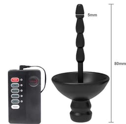 Vibrerende Schok Penis Plug - E Stim - Dilator - Verschillende Standen - BDSM — thumbnail 4