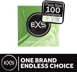 EXS Ribbed and Dotted 100 condooms — thumbnail 12