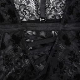 Sexy Lingerie Body – Sexy Lingerie Dames – Classy zwart & Kant – Erotische Lingerie – Bodysuit – Strapless Lingerie – Jarretelset – Lingerieset – Kinky – Erotische Body – Shapewear Corset – Strappy Harnas Details – Lingerie Top –XS/S, M, L, XL en XXL — thumbnail 15