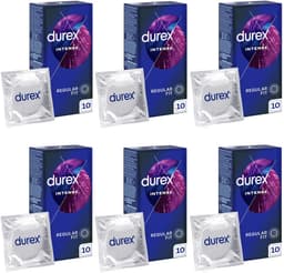 Durex Condooms – Intense Orgasm - 60 Stuks (6 x 10st) – Met Ribbels Voor Extra Stimulatie - Discreet en Stevig Verpakt — thumbnail 2