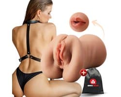 Quick Relief Silvana™ - Masturbator - Pocket Pussy - Sex Toys voor Mannen - 3 in 1 - Realistisch - Sex Toys voor Mannen - Kunstvagina