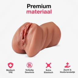 Jespro Realistische Pocket Pussy - Kunstvagina - Sex Toys voor Mannen - Masturbator - Blowjob Simulator - Nep Vagina - Voor Heren - Stroker - Seksspeeltjes - Erotiek - Zelf aftrekken — thumbnail 5