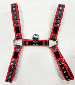 Verstelbare Borst Harnas voor Heren - Punk Stijl PU Leer Body Harness — thumbnail 3