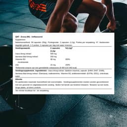 QNT Eroxa (90) Unflavoured - Testosteron Booster - Testo Booster-Complex — thumbnail 4