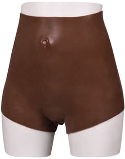 XX-DreamToys - Ultra Realistische Bodysuit Male-to-Female - Drag Queen - Vrouwentorso met Vagina - Bruin S — thumbnail 2
