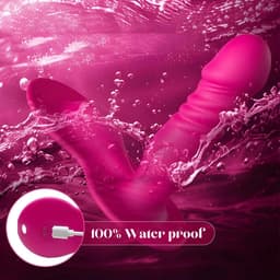 Bodybite - Vibrators voor Vrouwen - Stotende Vibrators - Dildo - Pulsing Clitoris en G-spot Stimulator - Vibrators voor Vrouwen Realistisch - Clitoris Stimulator - Seksspeeltjes- PABLO — thumbnail 4