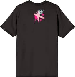 Zwart T-Shirt met Grote Jinx Art Print - League of Legends & Arcane Fans — thumbnail 2