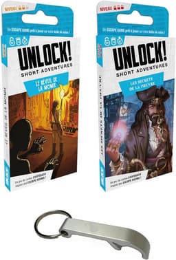 Puzzelspel Set 2 Korte Avonturen, Escape Room Beleving Thuis met App Ondersteuning — thumbnail 1