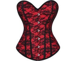 Gothic Vintage Corset Top voor Dames