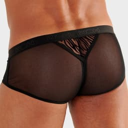 WOH microfiber herenslip personal allure zwart — thumbnail 2