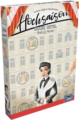 Strategisch Reisspel voor Twee Personen: Hotel Roll & Write — thumbnail 1