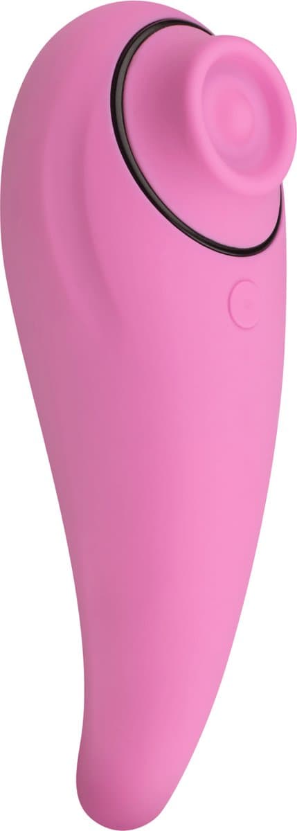 Vibrators voor Vrouwen - Erotiek - Luchtdruk - Tapping Toy - Watervast - Oplaadbaar - Seksspeeltjes - Clitoris Stimulator - Roze- FeelzToys - FemmeGasm Tapp 2 — afbeelding 1
