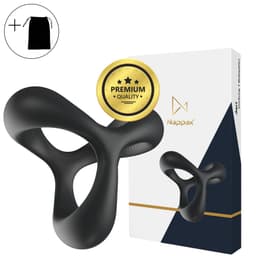 Cockring Siliconen - Nappex™ Jari Penisring voor een Harde Erectie [Discreet Verzonden] - Rekbare Ballsplitter, Cockringen en Ballstretcher - Sex Toys voor Mannen en Koppels - BDSM - Penis Sleeve - Kamasutra - Seksspeeltjes Zelf Aftrekken - Erotiek — thumbnail 1