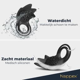 Cockring Vibrerend - Nappex™ Manu Vibrerende Penisring met Afstandsbediening [Discreet Verzonden] - Siliconen Cockringen - Sex Toys voor Koppels - Vibrators voor Mannen en Vrouwen - Zelf Aftrekken - Kamasutra - Erotiek — thumbnail 7