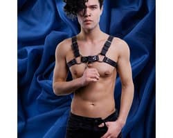 Snapshot - #dungeonboy - Fetish Harnasje voor Heren - Maat S/L - Verstelbaar