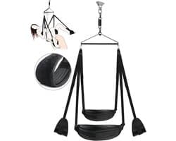 MIRA® Sex Schommel - Sex Stoel - Bondage - Zwart - 43cm x 24cm x 11cm