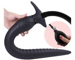 Mega Opblaasbare Buttplug XXL - Extra Opening Vloeistof - Anaal plug - BDSM