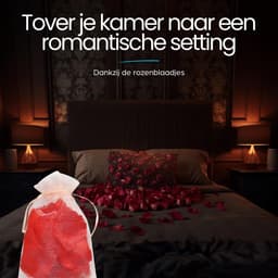 IVY LUX - Valentijn cadeautje voor haar - valentijn cadeautje voor hem - Sex toys voor koppels - Set met 3 artikelen inclusief romantische rozenblaadjes - Waterproof - Turquoise — thumbnail 5