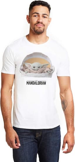 The Mandalorian Merchandising T-shirt voor Heren met Officieel Ontwerp — thumbnail 5