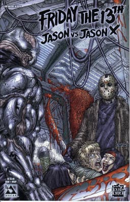 Horror Stripsboek: Jason Voorhees versus Jason in Intense Confrontatie — thumbnail 1