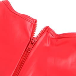 Sexy Lingerie Body Dames – Luxe Lingerie – Rood – Wetlook Lingerie met Cut-Out Detail – Lak – Latex – Erotische Lingerie – Bodysuit – Lingerieset – Kinky – Erotische Body – BDSM – Shapewear Corset – Leer – PU Top – Dare to Undress Maat S, M, L, XL — thumbnail 10