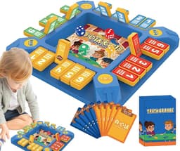 Familiebordspel - Avond Vullend Spel - Gezellig Samen Spelen - 54 Opdrachtkaarten - 20x20cm — thumbnail 1
