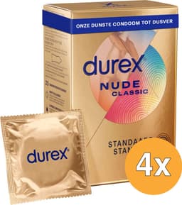 Durex Condooms Nude 20st - 4 Stuks - Voordeelverpakking — thumbnail 3