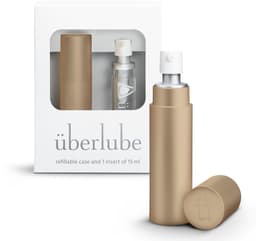Überlube - Siliconen Glijmiddel Good-To-Go Reisverpakking - Gold — thumbnail 1