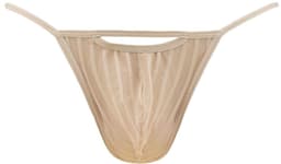 WOH heren microfiber G-string personal allure mesh beige — thumbnail 9