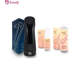 Lovely Clutch-Lovely Lube-Lovely Cleanse- Mannen Masturbator-Kunstvagina- Sex Toy-Glijmiddel-Aloe vera-schoonmaakproduct-Reiniger Spray-huidvriendelijk-Antibacterieel-Seksspeeltje
