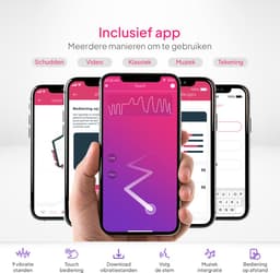 Pure Pleasure® Vibrators voor Vrouwen - Vibrerend Ei met App – Draadloos Tril Ei voor Vrouwen en Koppels – Siliconen Seksspeeltje – Roze – Oplaadbaar – Waterdicht – Stil Gebruik — thumbnail 9