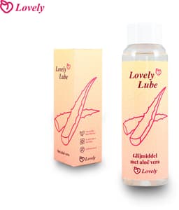 Lovely Lube – Natuurlijk Glijmiddel op Waterbasis met Aloe Vera, Latex Veilig, Hydraterend & Huidvriendelijk-240 ML — thumbnail 1