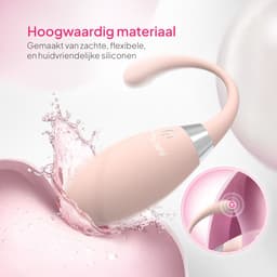Pure Pleasure® Vibrators voor Vrouwen – Vibrerend Ei met Afstandsbediening – Clitoris Stimulator voor Vrouwen & Koppels – Draagbare Vibrator – 10 Vibratiestanden – Oplaadbaar – Stil & Waterdicht – Roze — thumbnail 6