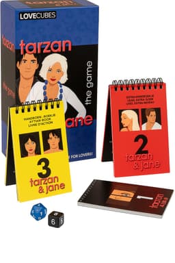 LoveCube Tarzan en Jane - Erotisch Spel - Voor hen en haar - Seks spel — thumbnail 1