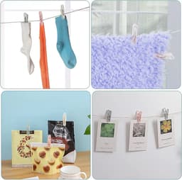Kleurige Antislip Wasclips met Duurzame Grip - Set van 50 — thumbnail 4