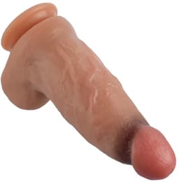 vscnovelty® Dual-Layered - Nature Feel - Silicone Super Dildo 'Girthy' — thumbnail 3