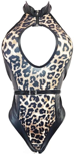 Jumpsuit - Maat onesize - Panterprint pak Sexy body — thumbnail 1