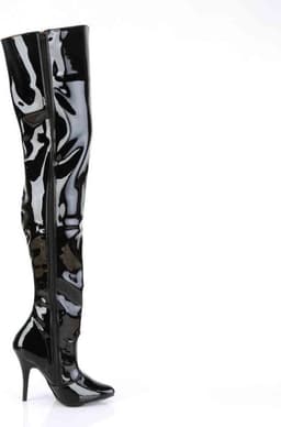 EU 46 = US 15 | SEDUCE-3010 | 5 Plain Stretch Thigh Boot — thumbnail 5